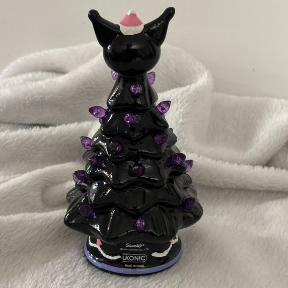 6" Collectable KUROMI Ceramic Christmas Tree - Picture 3 of 7
